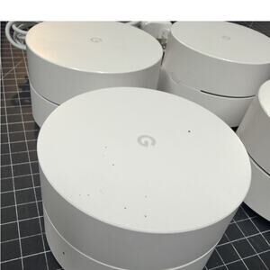4-Pack Used Google Wifi AC1304 Mesh System AC1200 Dual-Band Router